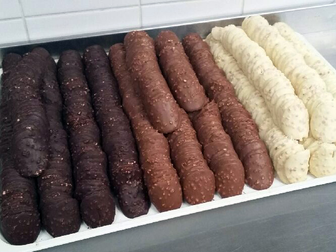 Nos Tuiles aux 3 chocolats